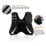 ZELUS Adjustable Weight Vest for Keto Workouts