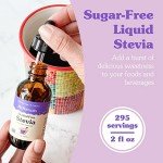 NuNaturals Liquid Stevia – Sugar-Free, Zero Calorie Sweetener