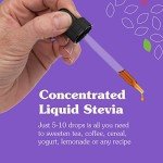 NuNaturals Liquid Stevia – Sugar-Free, Zero Calorie Sweetener