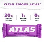 Keto Atlas Protein Bar - 20g Protein, 1g Sugar