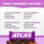 Keto Atlas Protein Bar - 20g Protein, 1g Sugar