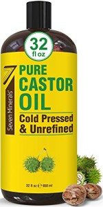 Pure Castor Oil for Hair & Skin Care