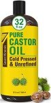 Pure Castor Oil for Hair & Skin Care
