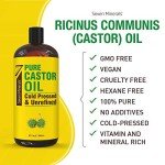Pure Castor Oil for Hair & Skin Care