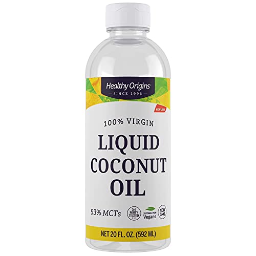 Virgin Coconut Oil - 20oz Liquid for Keto