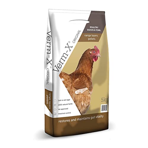 Premium Verm-X Chicken Feed, 5kg