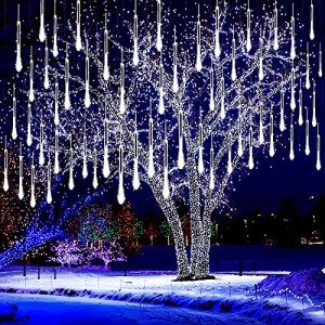 Meteor Shower Outdoor Christmas Lights – 10 Tubes