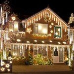 Meteor Shower Outdoor Christmas Lights – 10 Tubes