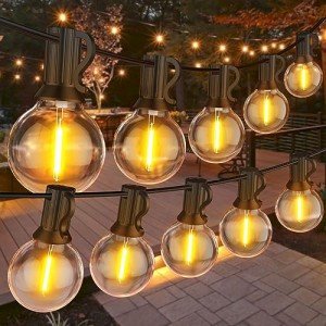 30M Waterproof LED Globe String Lights for Christmas