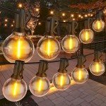 30M Waterproof LED Globe String Lights for Christmas