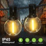 30M Waterproof LED Globe String Lights for Christmas