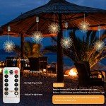 2 Pack LED Firework Lights for Christmas Decor
