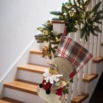 3D Christmas Stockings Set of 3 Characters