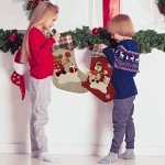 3D Christmas Stockings Set of 3 Characters