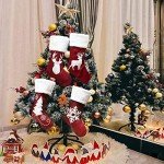 Dremisland Red Christmas Stocking Set of 4