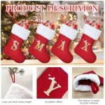 Personalized 30cm Monogrammed Christmas Stocking with Cuff