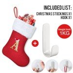 Personalized 30cm Monogrammed Christmas Stocking with Cuff