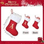 Personalized 30cm Monogrammed Christmas Stocking with Cuff
