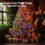 500 LED Waterproof Fairy Lights with Remote Timer