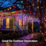 500 LED Waterproof Fairy Lights with Remote Timer