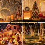 1000 LED Waterproof Christmas Fairy Lights with Remote