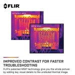 FLIR E54 Advanced Thermal Imaging Camera with 24° Lens, 320x240, -20°C to +650°C