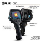 FLIR E86 Advanced Thermal Imaging Camera with 14° Lens, 464x348, -20°C to +1500°C