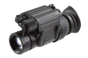 AGM Global Vision PVS-14 NW3 Night Vision Monocular Gen 2+ "White Phosphor Level 3" Black