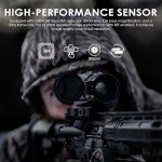 RIX Storm-S3 12um 384 Thermal Scope 35mm Thermal Imaging RifleScope, 50Hz Refresh Rate, Thermal Scope with 1968 Yards Detection Range and 3.5x-14.0X Magnification, 0.97lb