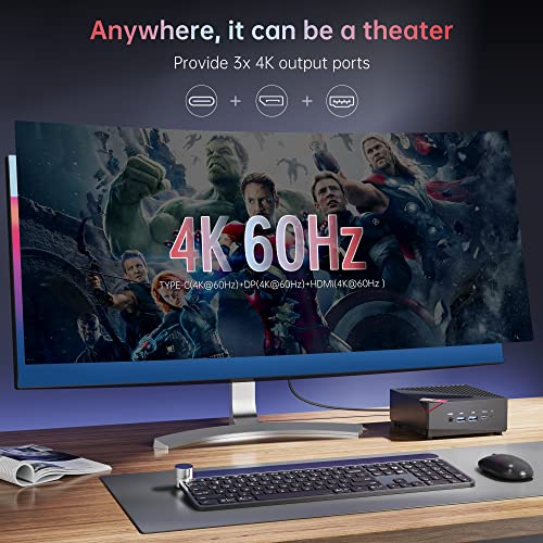 ACEMAGICIAN Mini Gaming PC - Ryzen 7, 16GB RAM