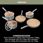 NINJA Non-Stick Ceramic Cookware Set, 5-Piece