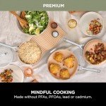 NINJA Non-Stick Ceramic Cookware Set, 5-Piece