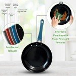 NUTRICHEF 11-Piece Non-Stick Cookware Set with Ceramic Coating