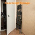 Folding Step Ladder with Anti-Slip Pedals