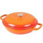 NUOVVA Cast Iron Dutch Oven - 3.5L
