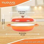 NUOVVA Cast Iron Dutch Oven - 3.5L