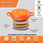 NUOVVA Cast Iron Dutch Oven - 3.5L
