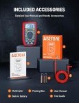 Digital Multimeter with Backlit LCD Display
