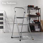 3-Step Folding Ladder for DIY & Gardening