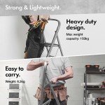 3-Step Folding Ladder for DIY & Gardening