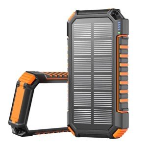RIAPOW Eco-Friendly 26800mAh Solar Power Bank Charger
