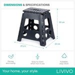 Compact Folding Step Stool with Handle