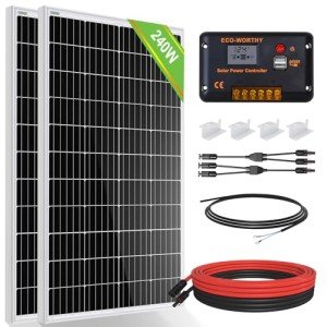 ECO-WORTHY 240W Solar Panel Kit