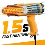 SEEKONE 2000W Hot Air Gun with Accessories