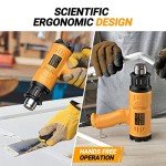 SEEKONE 2000W Hot Air Gun with Accessories