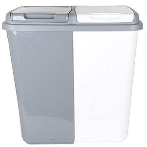 90L Dual Compartment Eco-Friendly Kitchen Waste Bin