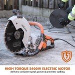 EVOLUTION 300mm Concrete Saw with Diamond Blade