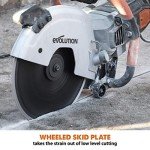 EVOLUTION 300mm Concrete Saw with Diamond Blade