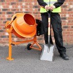 Portable 70L Electric Cement Mixer for DIY