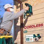NEU MASTER Cordless Brad Nailer for DIY Projects